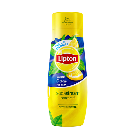 4X SYROP SODASTREAM LIPTON ICE TEA CYTRYNA KONCENTRAT DO SATURATORA