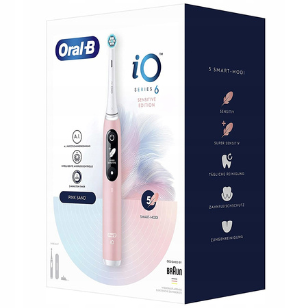 Szczoteczka Oral-B iO Series 6 pink sand