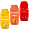 3x Syrop Spinel Soda z witaminami brzoskwinia lemoniada wiśnia 65ml