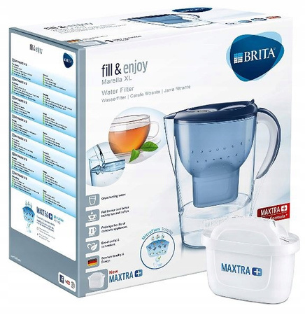 Dzbanek filtrujący Brita Marella 2,4 L Niebieski