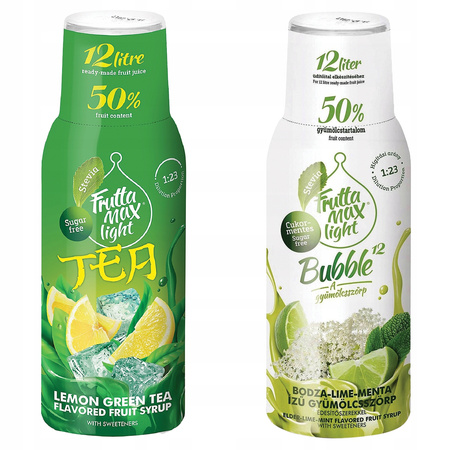 SYROPY FRUTTAMAX ICETEA MIĘTA BEZ LIGHT KONCENTRAT