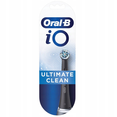 Końcówka Oral-B iO ULTIMATE CLEAN Black + iO Radiant White