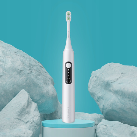 Szczoteczka SpinelCare SmileOn White + wykałaczki