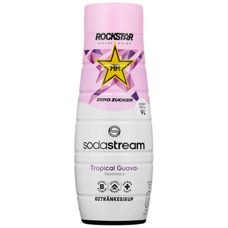 Syrop SodaStream Rockstar Tropical Guava Zero 440ml
