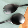 Stalowe łyżki do sałatek 23,5cm 2szt