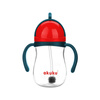 AKUKU BIDON ZE SŁOMKĄ Z ODWAŻNIKIEM / CZERWONY