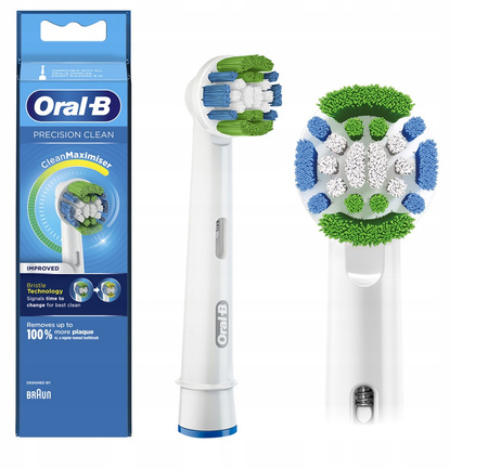 4 Końcówki Oral-B Clean Maximizer+Floss Action Tiefenreinigung+3D White EB18+CrossAction EB50AB