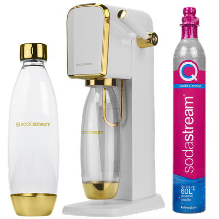 Saturator SodaStream Art White/Gold jedna butelka
