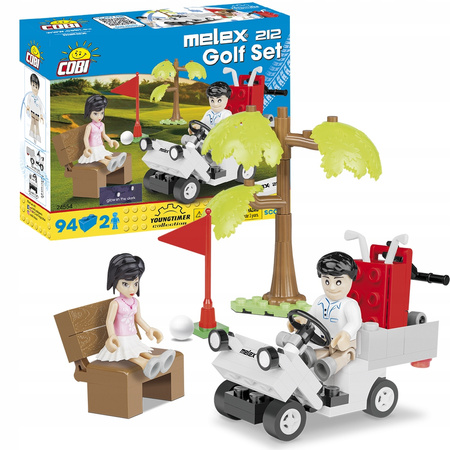 KLOCKI COBI WÓZEK GOLFOWY MELEX 212 Golf Set