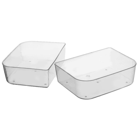 Pojemnik PP z uszczelką 2 sekcje 1l