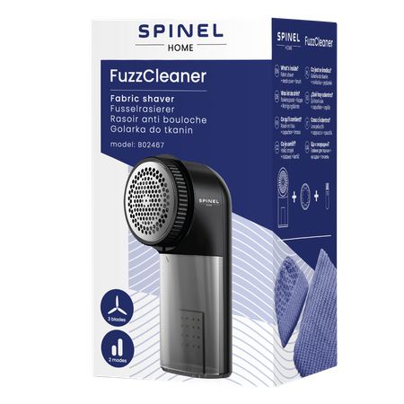 GOLARKA DO UBRAŃ SPINEL HOME FuzzCleaner 2 TRYBY MOCY DO SWETRÓW BLUZ TKANIN