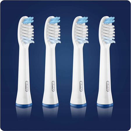 4x KOŃCÓWKA ORAL-B BRAUN PULSONIC CLEAN ORYGINALNA