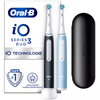 Szczoteczka Oral-B iO Series 3n Dwupak Matt Black + Ice Blue