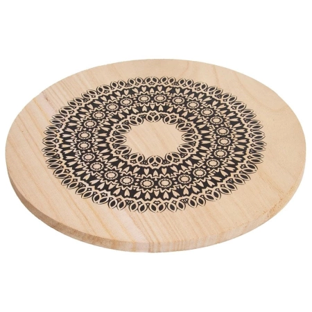 Drewniana podstawka MANDALA 20cm