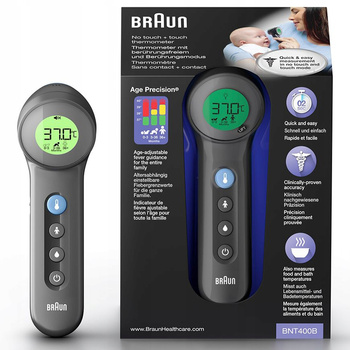 Termometr Braun BNT400B Black