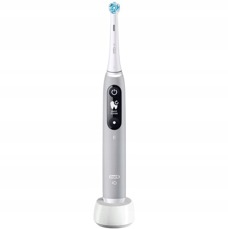 Szczoteczka Oral-B iO Series 6 grey opal + 2x Końcówka Oral-B iO ULTIMATE CLEAN White