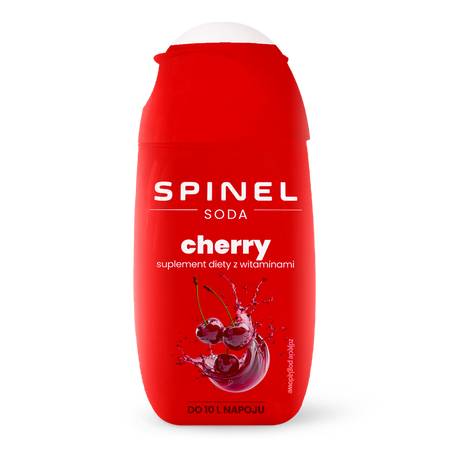 Syrop Spinel Soda z witaminami wiśnia 65ml