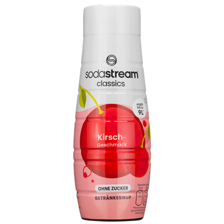 Syrop do SodaStream Wiśnia Bez Cukru 440ml