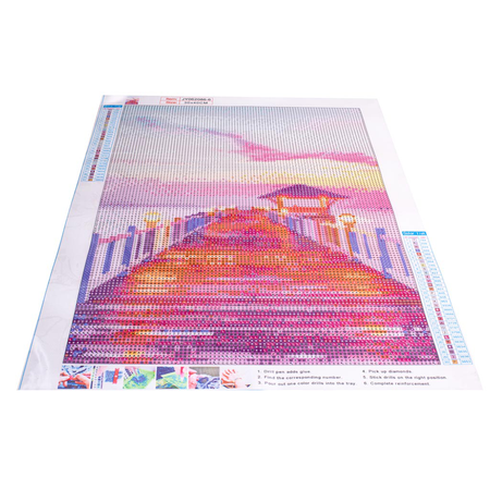 Haft diamentowy mozaika zestaw 5D - molo