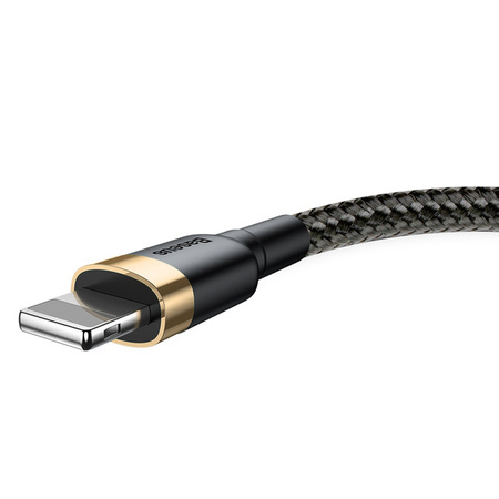 BASEUS Mocny kabel USB - Lightning do iPhone 6 7 8 X 2.4A CALKLF-BV1