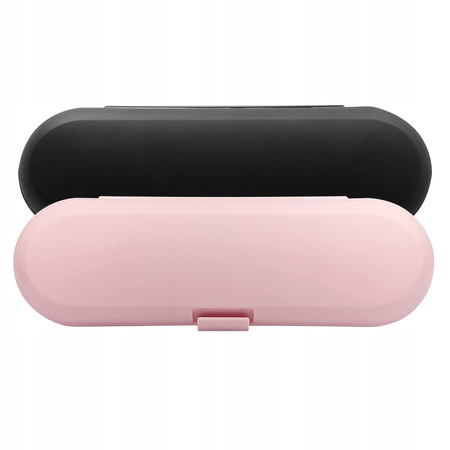 Szczoteczka Philips HX3675/15 dwupak + etui pudrowy róż, czarne