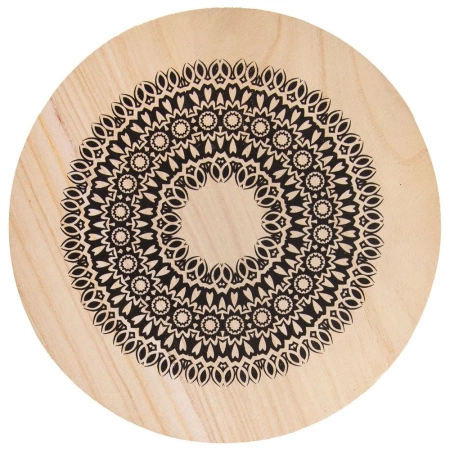 Drewniana podstawka MANDALA 20cm