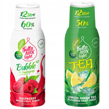 SYROPY FRUTTAMAX MALINA LIGHT ICE TEA GREEN 12 L