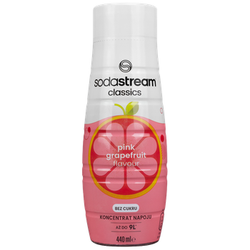 Syrop do SodaStream Pink Grejpfruit Zero 440ml