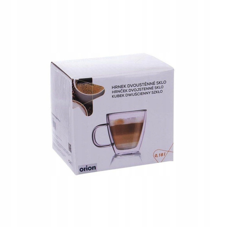 Szklanka termiczna DOUBLE 180ml