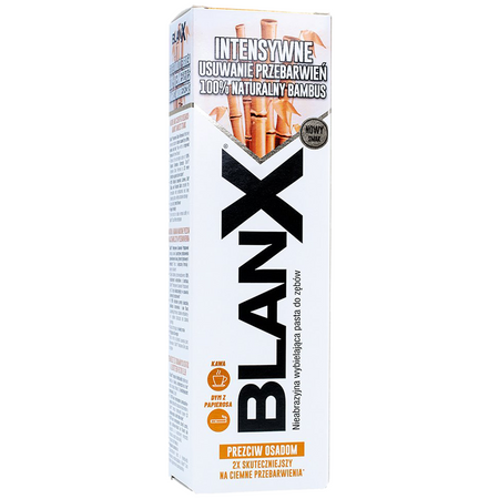 Pasta do zębów wybielająca BLANX Przeciw Osadom 75ml