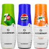 3x SYROP KONCENTRAT SODASTREAM 7UP MIRINDA PEPSI