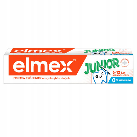 PASTA ELMEX JUNIOR 75ML 6-12 LAT