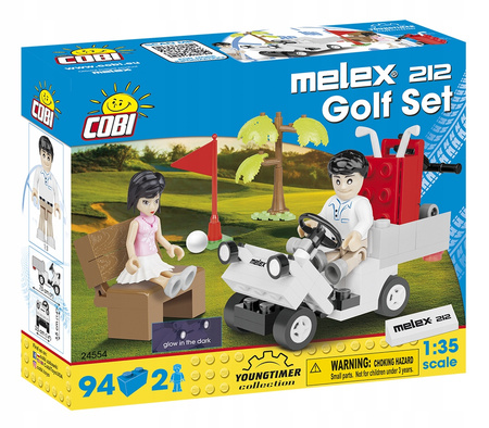 KLOCKI COBI WÓZEK GOLFOWY MELEX 212 Golf Set