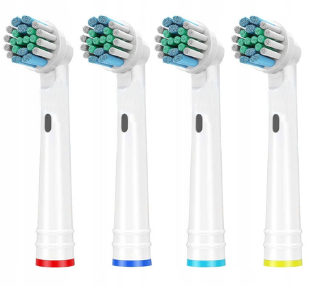 Oral-B Vitality 100 Niebieska + 4 zam. prec. + etui niebieskie + osłonka + podstawka z klapką