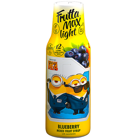 Syrop FruttaMax MINIONKI BORÓWKA LIGHT 500ml