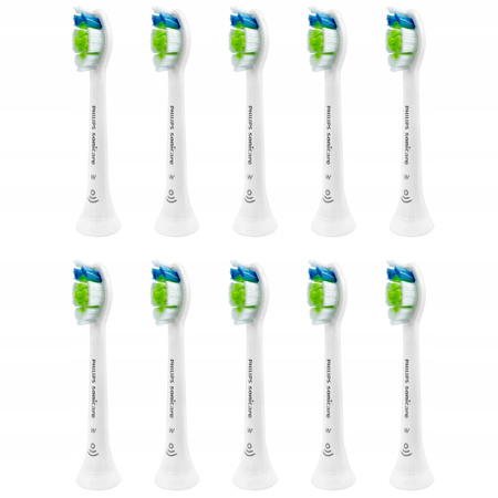 10x KOŃCÓWKA DO SZCZOTECZKI ELEKTRYCZNEJ PHILIPS DIAMOND CLEAN HX6061/26
