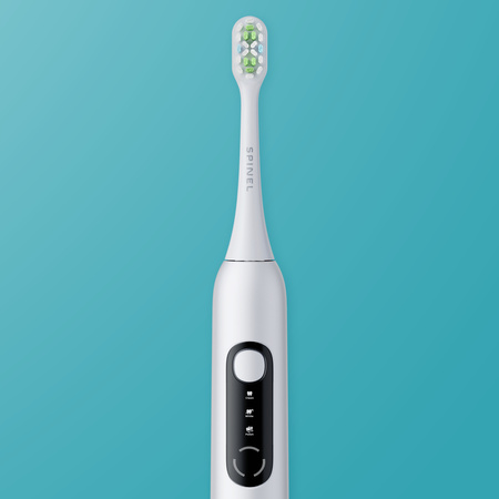 Szczoteczka SpinelCare SmileOn White + wykałaczki