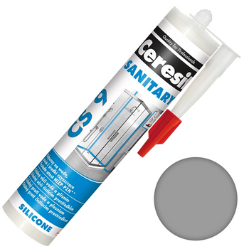 Silikon sanitarny CERESIT CS9 Szary