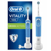 Zestaw Oral-B Vitality 100 Niebieska + zam. Precision x8 + osłonka