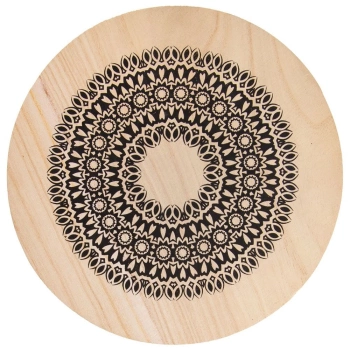Drewniana podstawka MANDALA 20cm