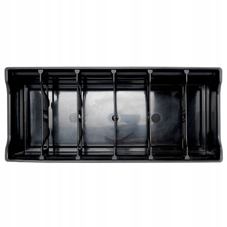 Organizer na torebki z przyprawami czarny