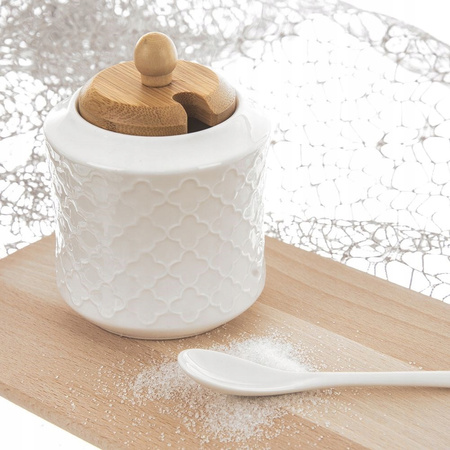 Cukierniczka z łyżeczką WHITELINE 350ml