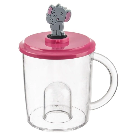 Kubek z figurką dla dziecka 240ml słoń