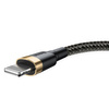 BASEUS Mocny kabel USB - Lightning do iPhone 6 7 8 X 2.4A CALKLF-BV1