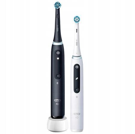Dwupak Oral-B iO Series 5 DUO Matt Black/ Quite White