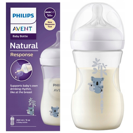 PHILIPS AVENT NATURAL RESPONSYWNA BUTELKA 1M+