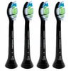 4x ORYGINALNA KOŃCÓWKA DO SZCZOTECZKI PHILIPS DIAMOND CLEAN BLACK HX6064/11