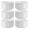 Miseczki żaroodporne do zapiekania 260ml 6szt. WHITE