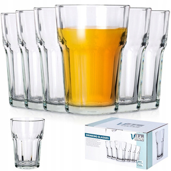 Szklanki 360ml 6szt.