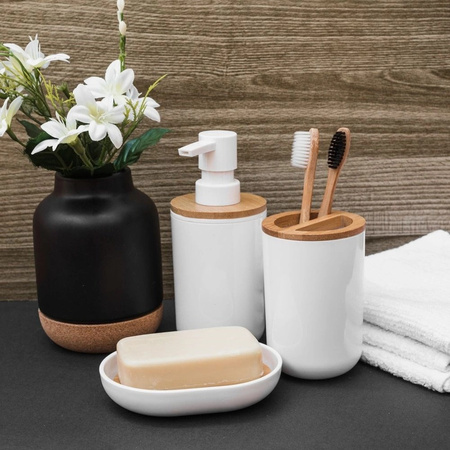 Podstawka pod mydło PS/bambus 13x8x2cm